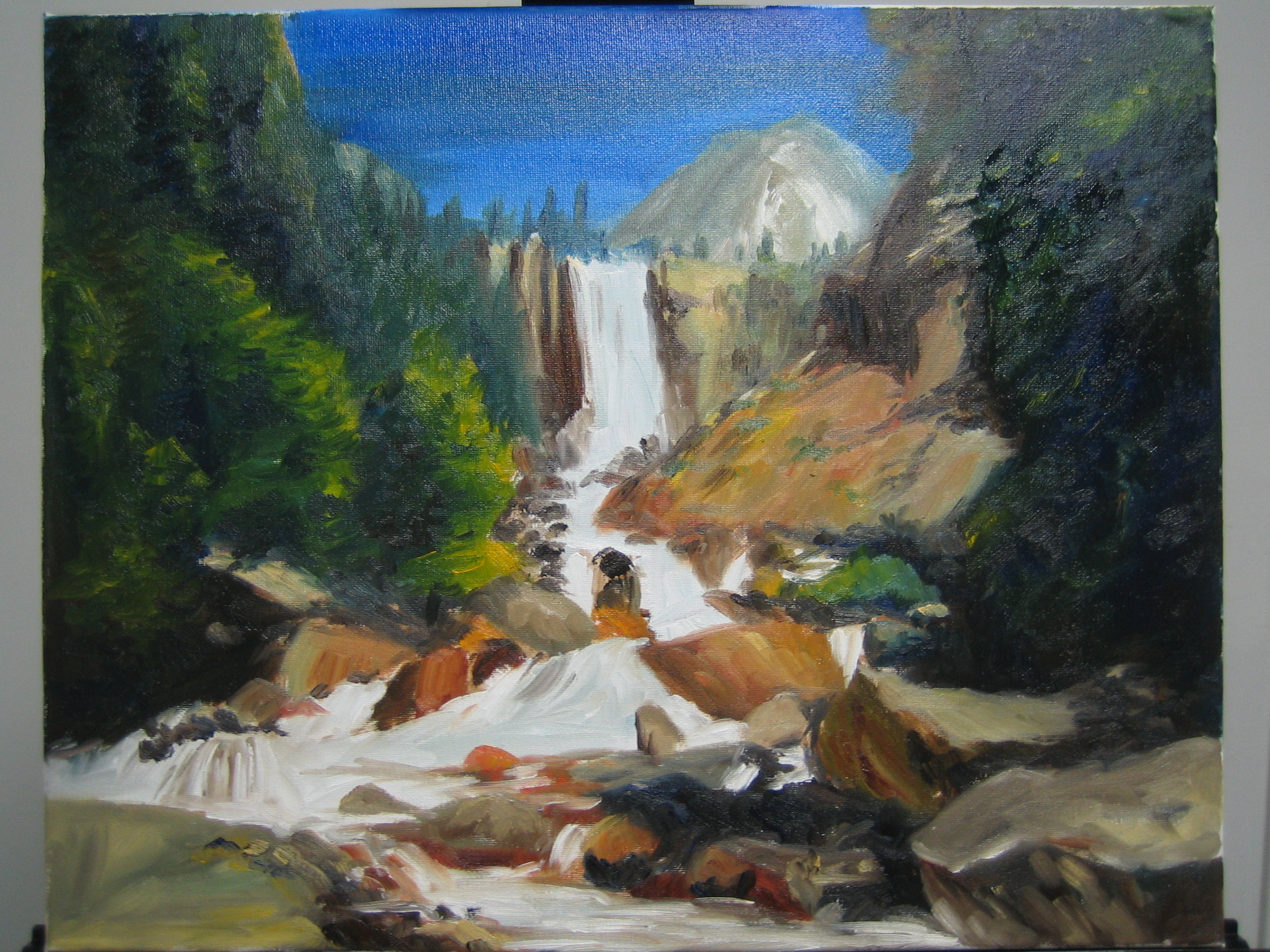 009-Yosemite Waterfall.JPG