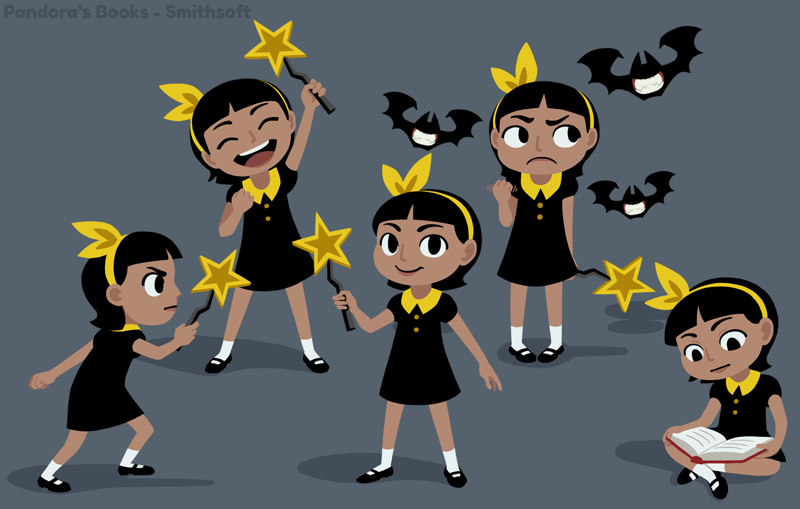 Pandora Character Illustrations