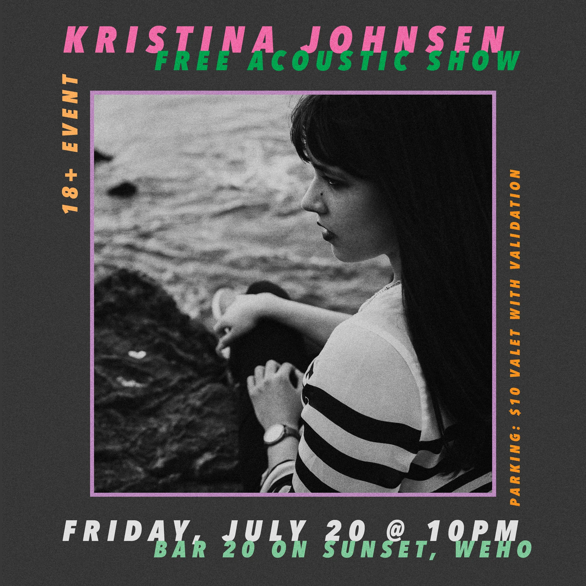 Acoustic Show Instagram Poster