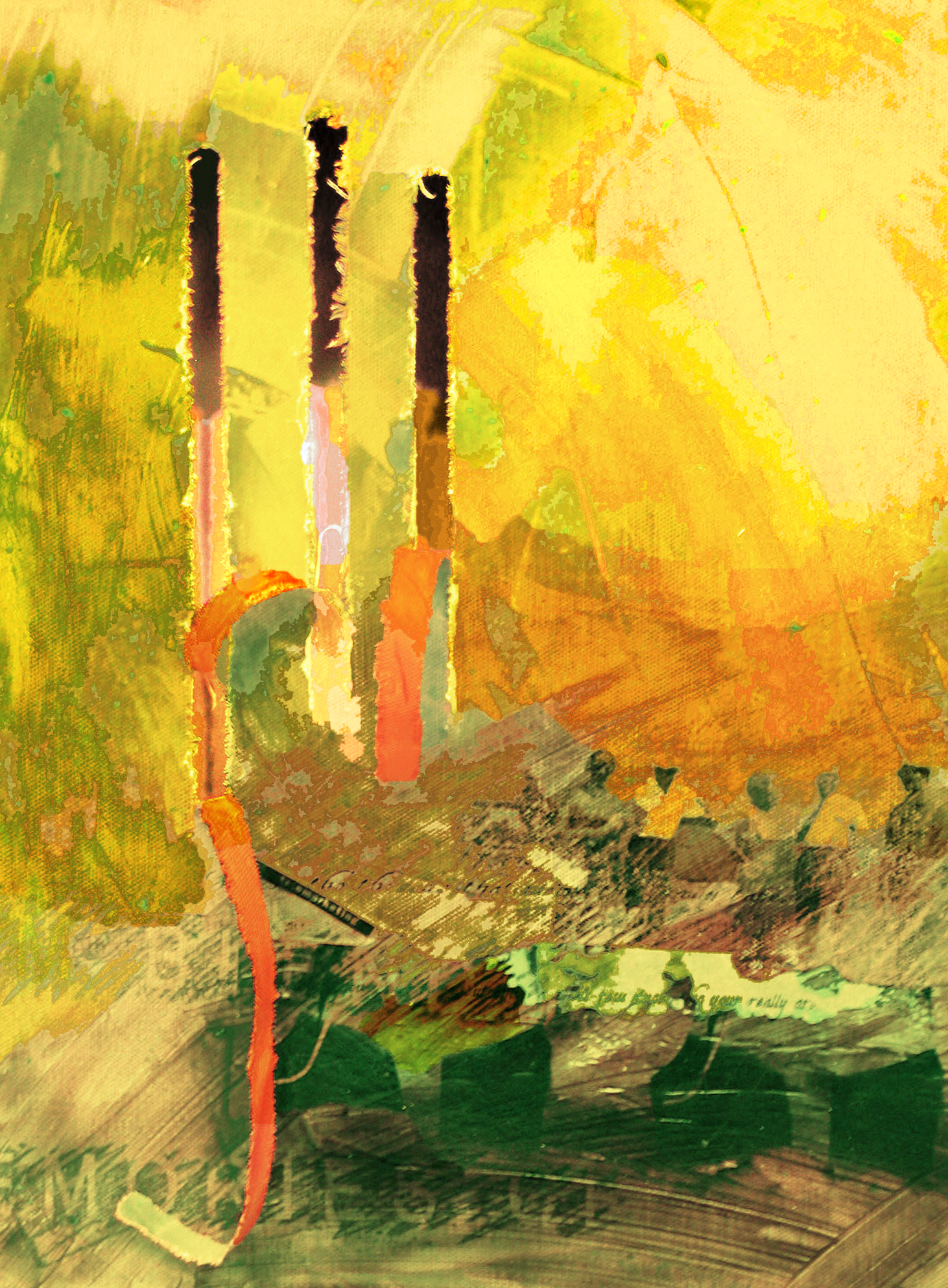 Mixed Media on Canvas