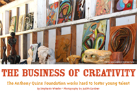 Anthony Quinn Foundation Profiled in The Bay Magazine