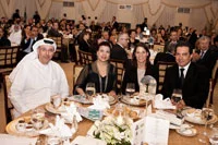 Katherine Quinn attends fundraiser in Abu Dhabi