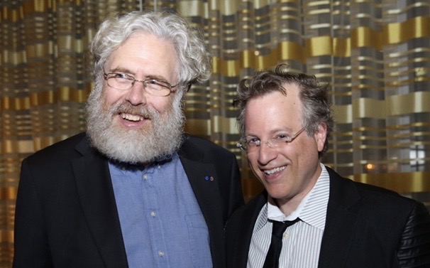 Dr. George Church & Ben Mezrich photo: Russ Mezikofsky