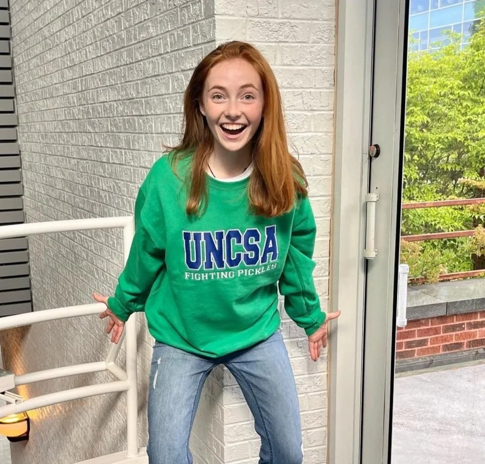 Mary Kathryn Brown was accepted into UNCSA’s  BFA Drama Program