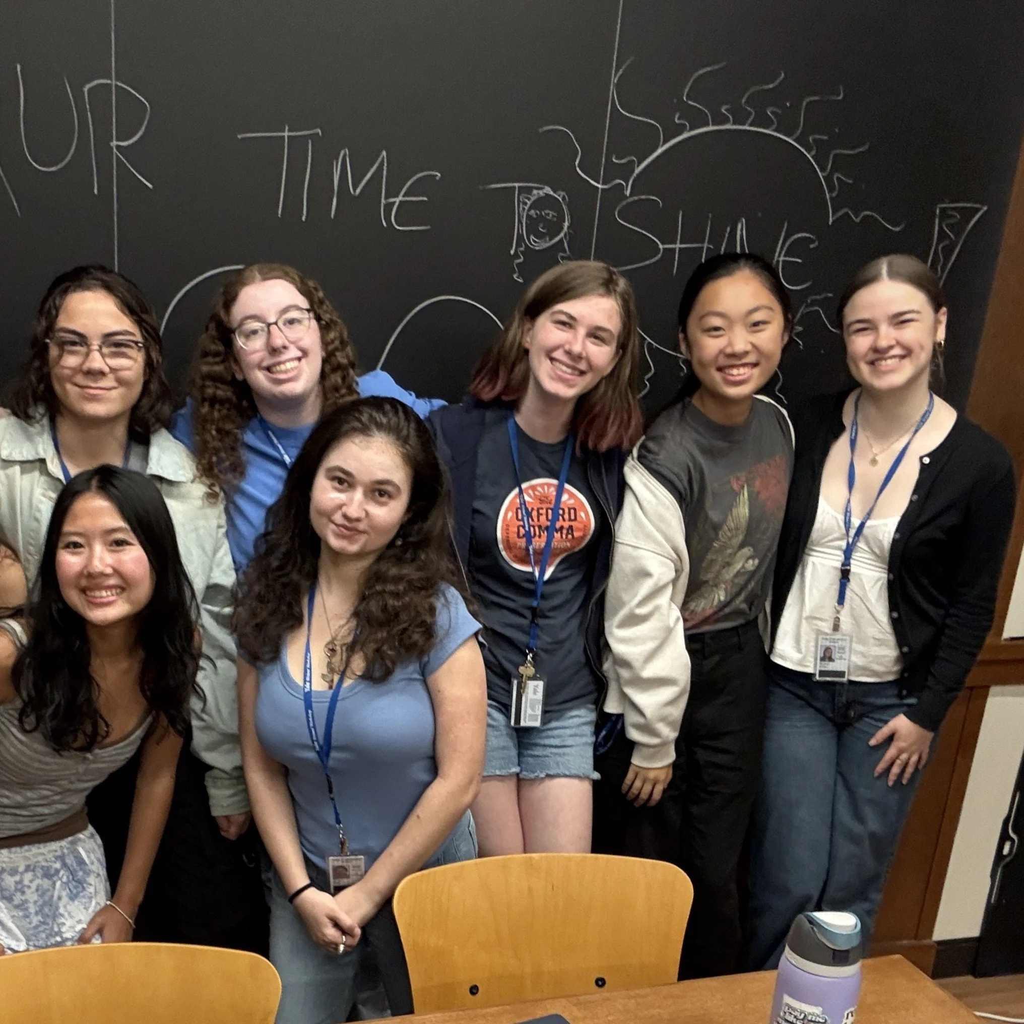 Bridget Flynn at the Yale Young Writers' Workshop