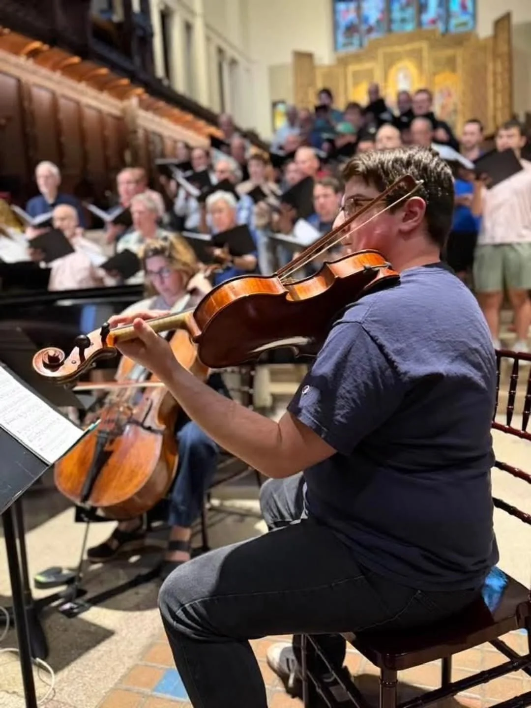 Liam De Rosa Deepens His Musical Practice at Eastman