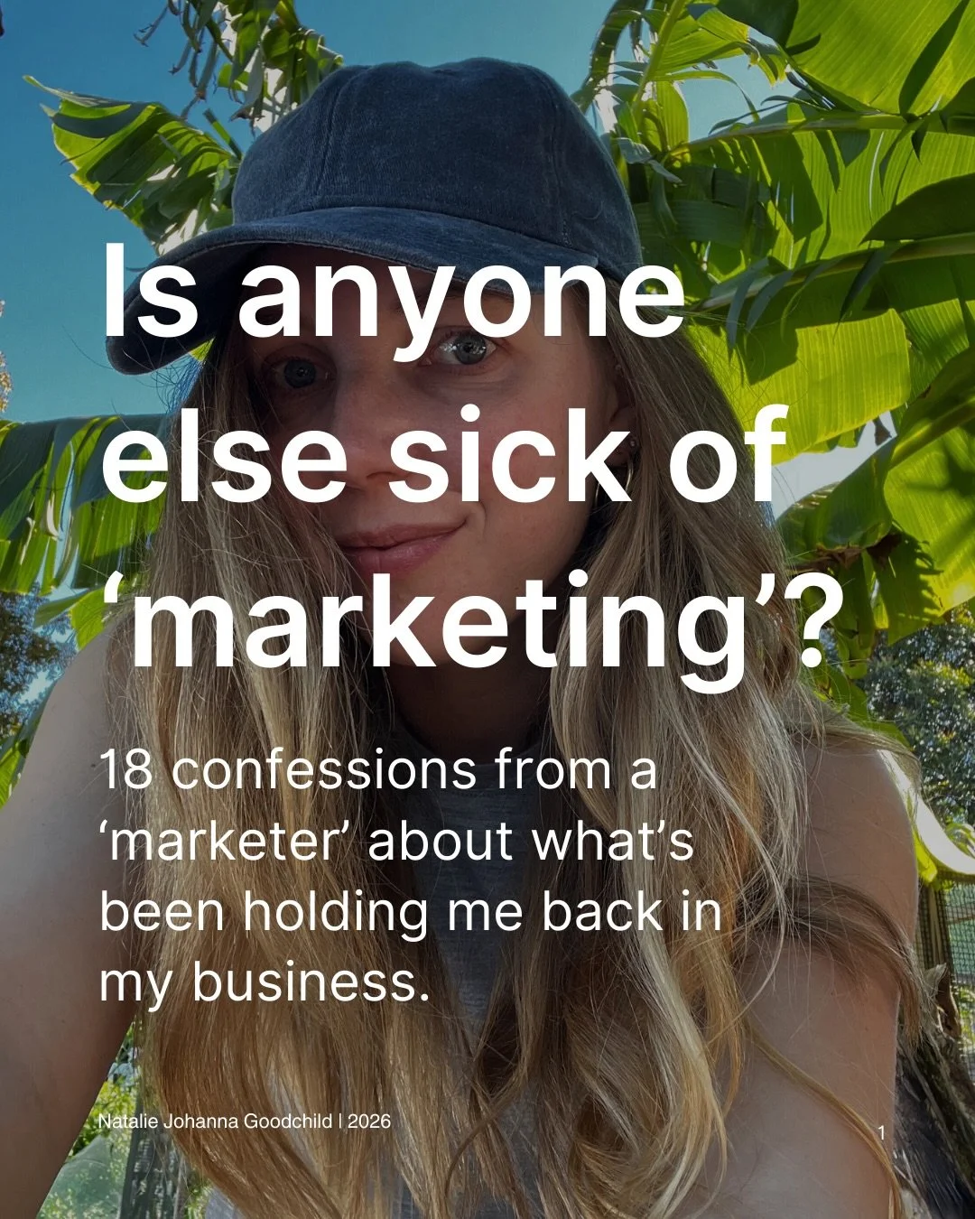 I&rsquo;ve always known it - but sometimes I lose perspective of it myself - YOU MUST STOP WEARING A MASK IN YOUR BUSINESS. 

Lots of people say &lsquo;be yourself&rsquo;, but honestly it&rsquo;s a struggle sometimes to unravel &lsquo;you&rsquo; from