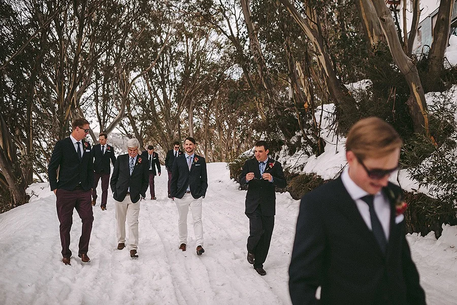 Megan + Gus' "Modern Romantic" themed wedding - Falls Creek, VIC