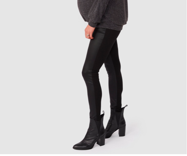 Renee Faux Leather Ponte Leggings