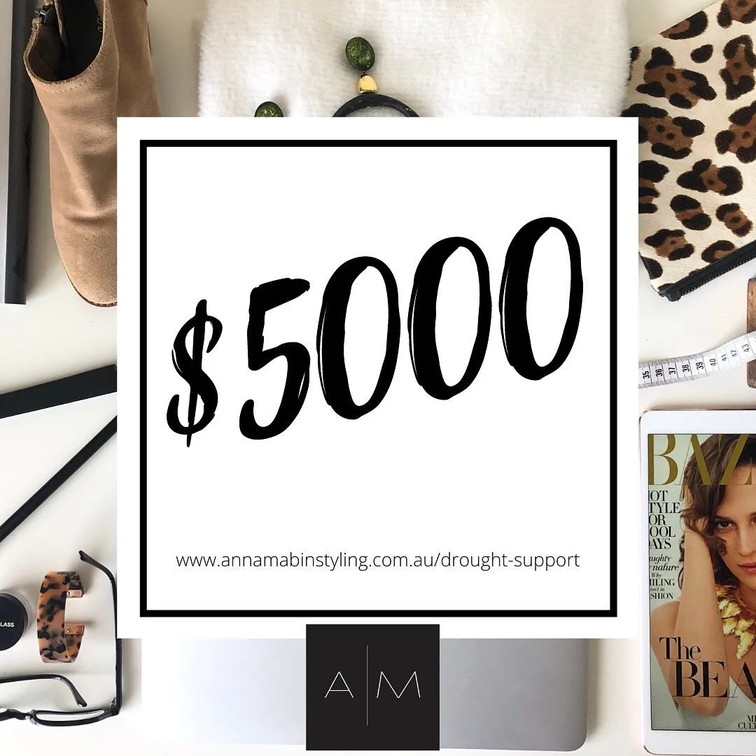 September 2020// the month our little drought support project clocked over the $5000 mark of funds raised for @droughtangels 💚🌾 
It&rsquo;s wonderful to contribute to helping our farmers but that&rsquo;s just one part to love about this project. Since starting this project I&rsquo;ve seen client&rsquo;s faces beam with delight to donate clothes that they no longer wish to keep and know they&rsquo;re going out west to bring smiles to locals in drought inflicted areas. I&rsquo;ve also been in the Ilfracombe pre-loved store (which is where these clothes are sent) and experienced first-hand the joy our feel-good quotes (attached to our garments) bring to a local&rsquo;s face when they pick up each donated piece. As well as all this, it&rsquo;s brought me personal satisfaction supporting such a hard-working Aussie charity while doing my part to keep clothes in use, thus creating a circular economy, which is something we all need to be more and more mindful of with every piece we add to ou