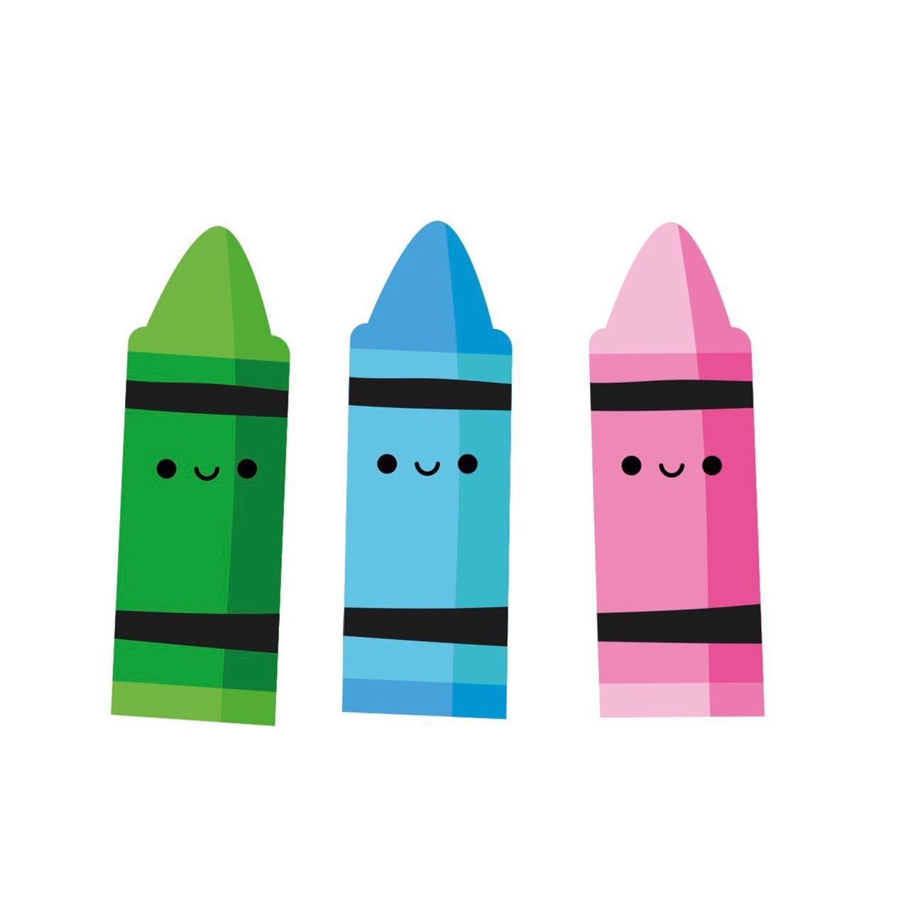 Happy crayons say have a lovely weekend! 🖍💚💙💗 #kidlitart #kidlitillustration #cuteillustration #crayons #childrensillustrators #