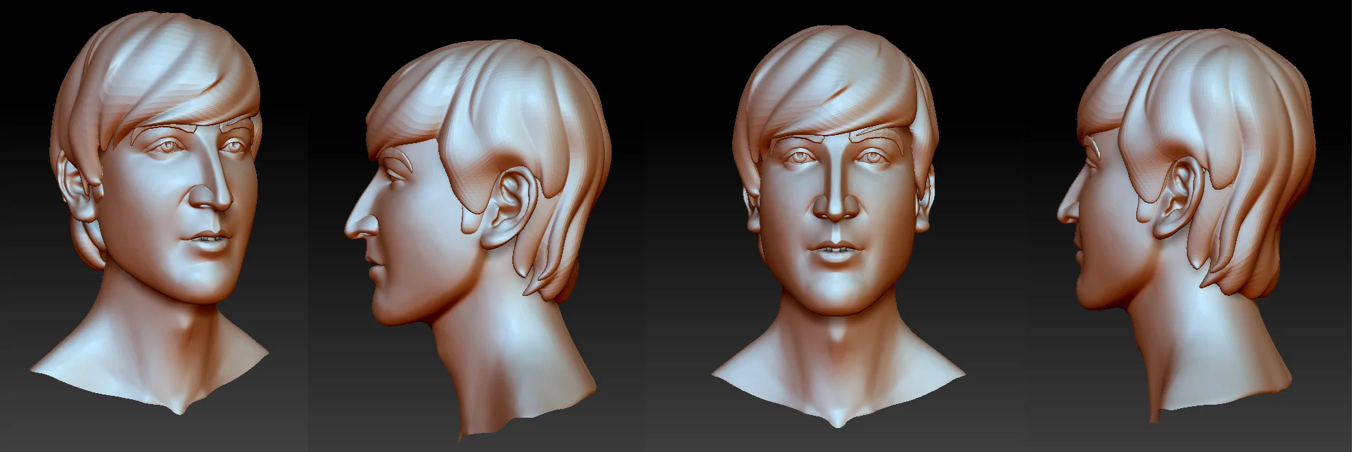 John Lennon Prototype Head