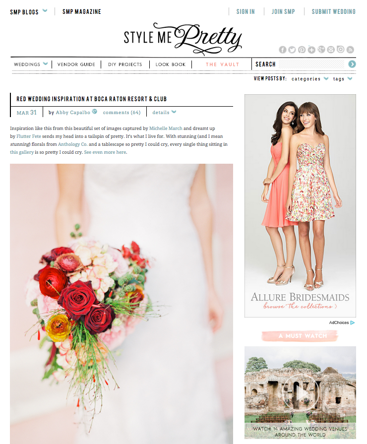 Style Me Pretty - March 2014