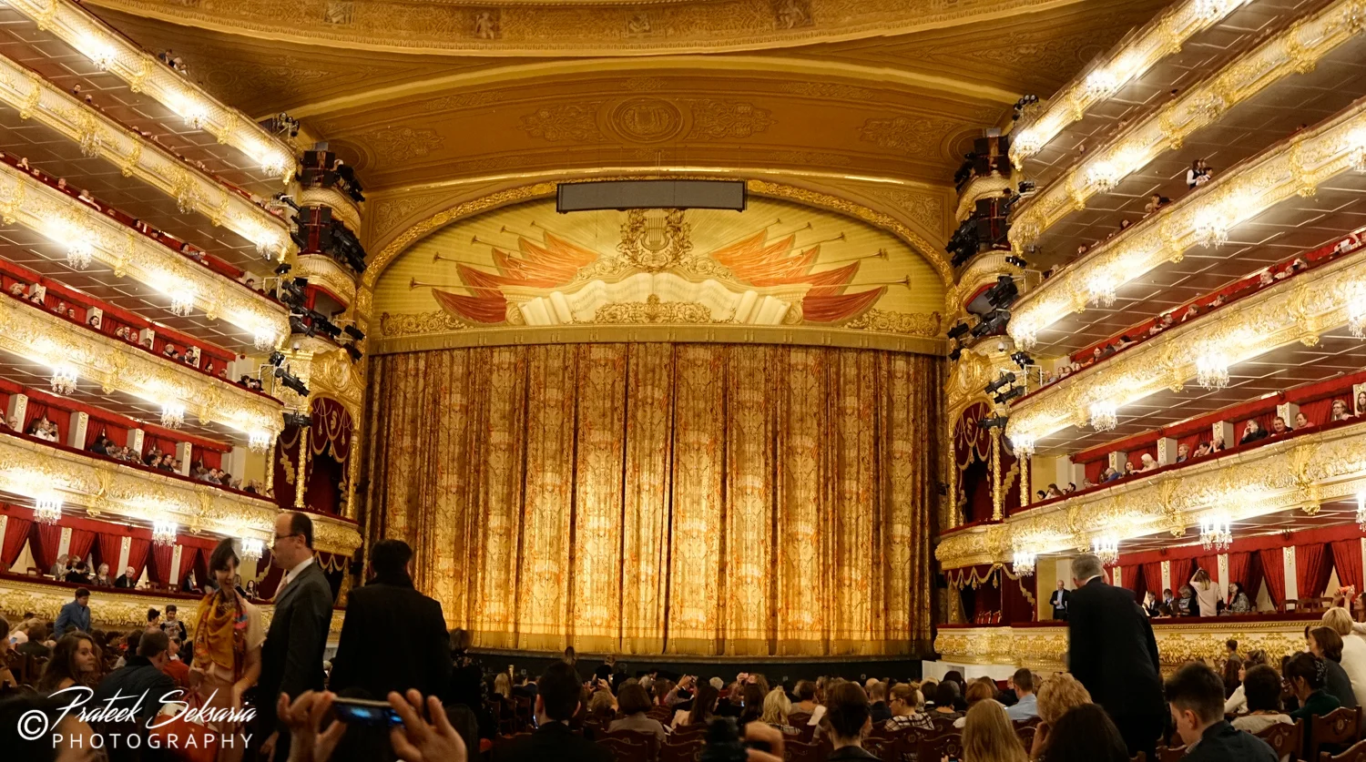 The newly renovated Bolshoi