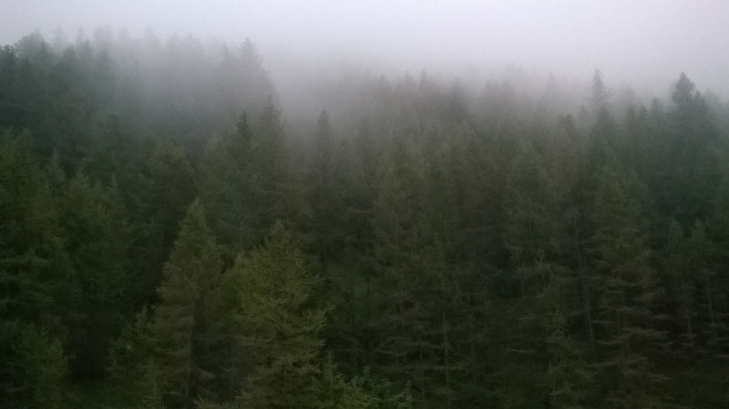 Twin peaks moment in Park National Ecrins.