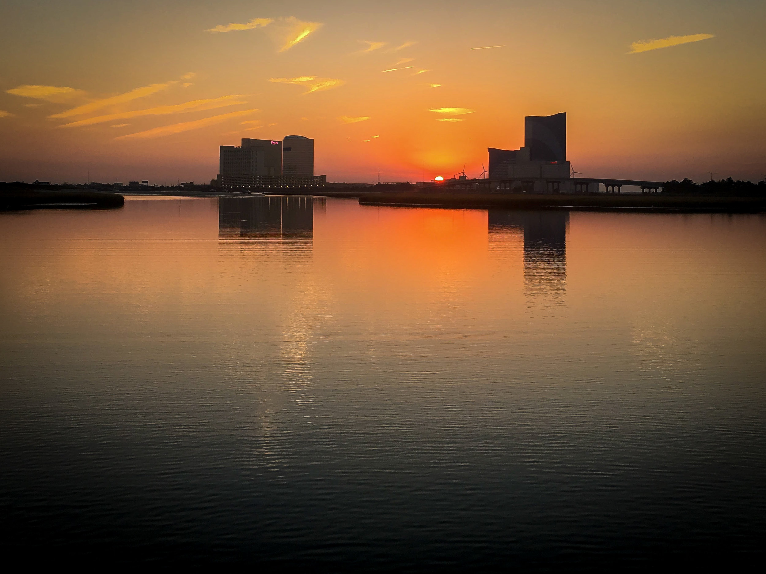 Sunset Over Atlantic City (Photo By C-Shel Photography)
