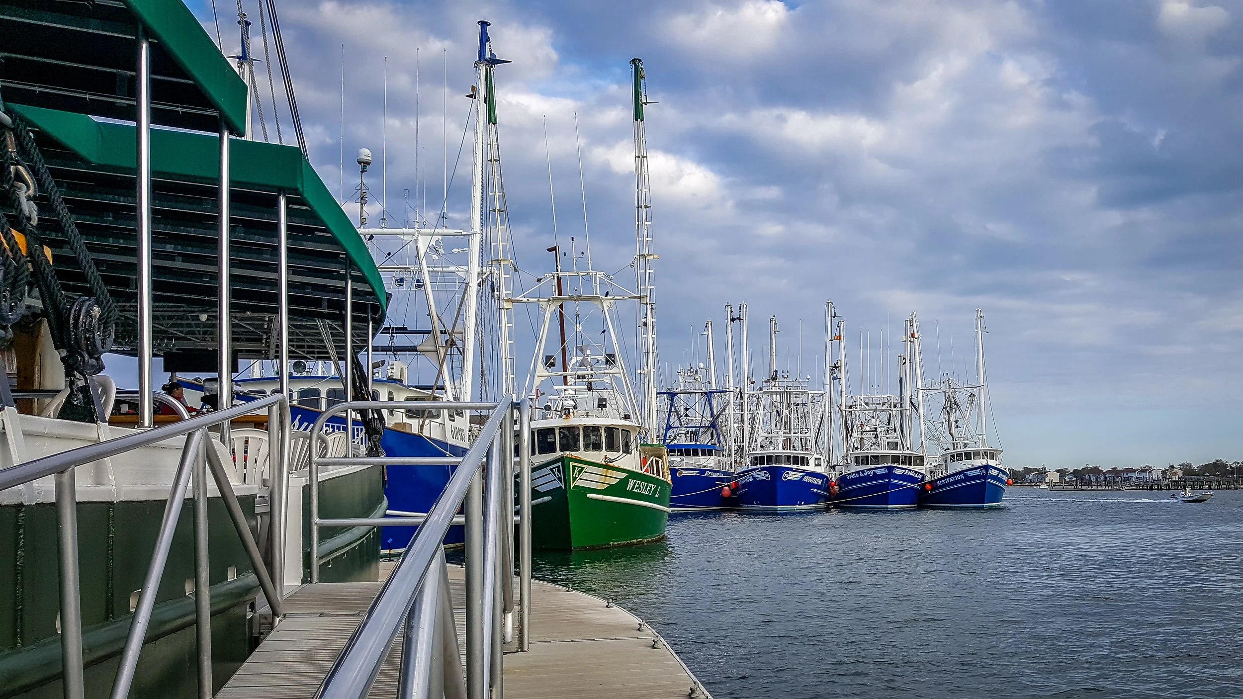 The Fishing Fleet in Cape May, NJ (Photo By Diane Edge)