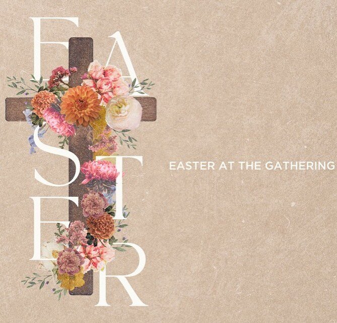 EASTER is coming. Join us at 9am or 10:30am this Sunday at TC Roberson High School Theater. Jesus brings hope and peace when we need it most! 

Get all the details at Gatherasheville.org/easter