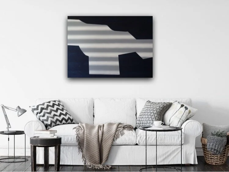 Art at Home - Geometry grey - 100 x 70.JPG