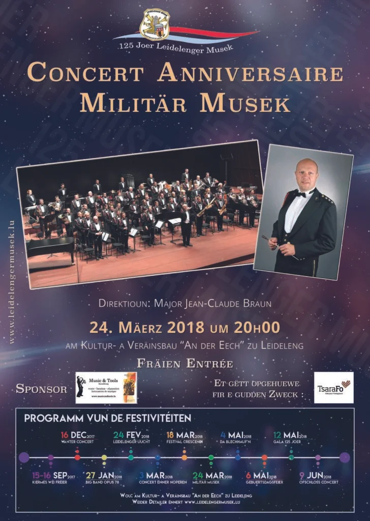 Concert Musique Miltaire en faveur de Tsara Fo