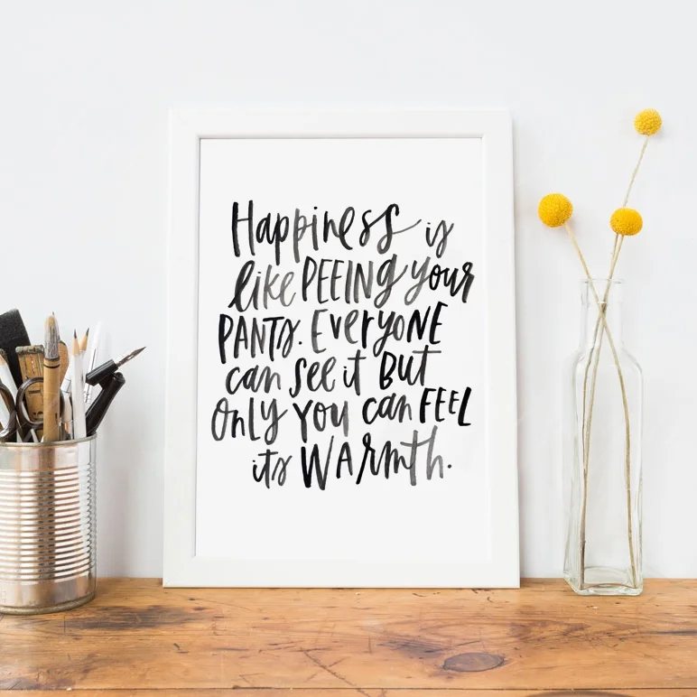 Happiness Print