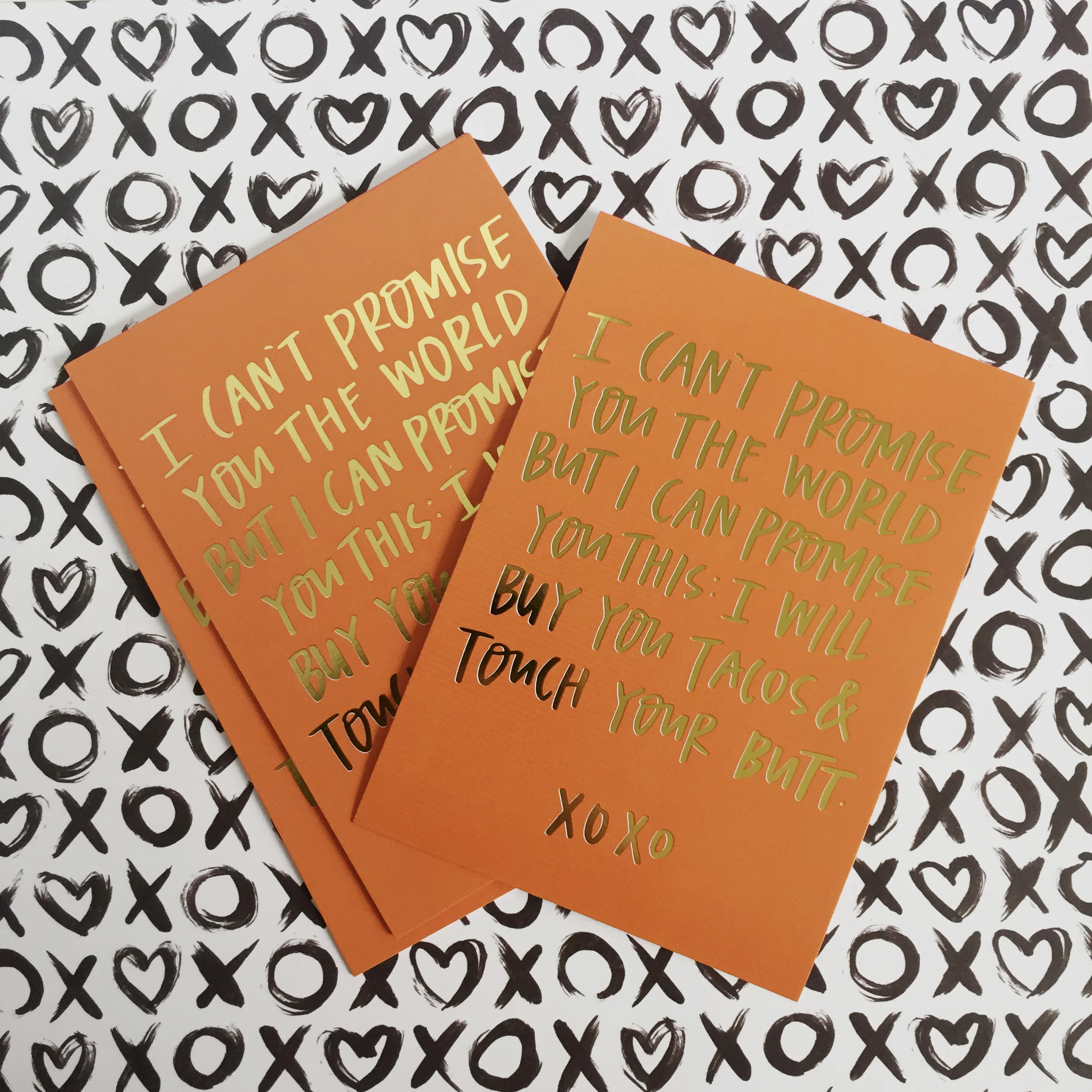 Touch Your Butt Card