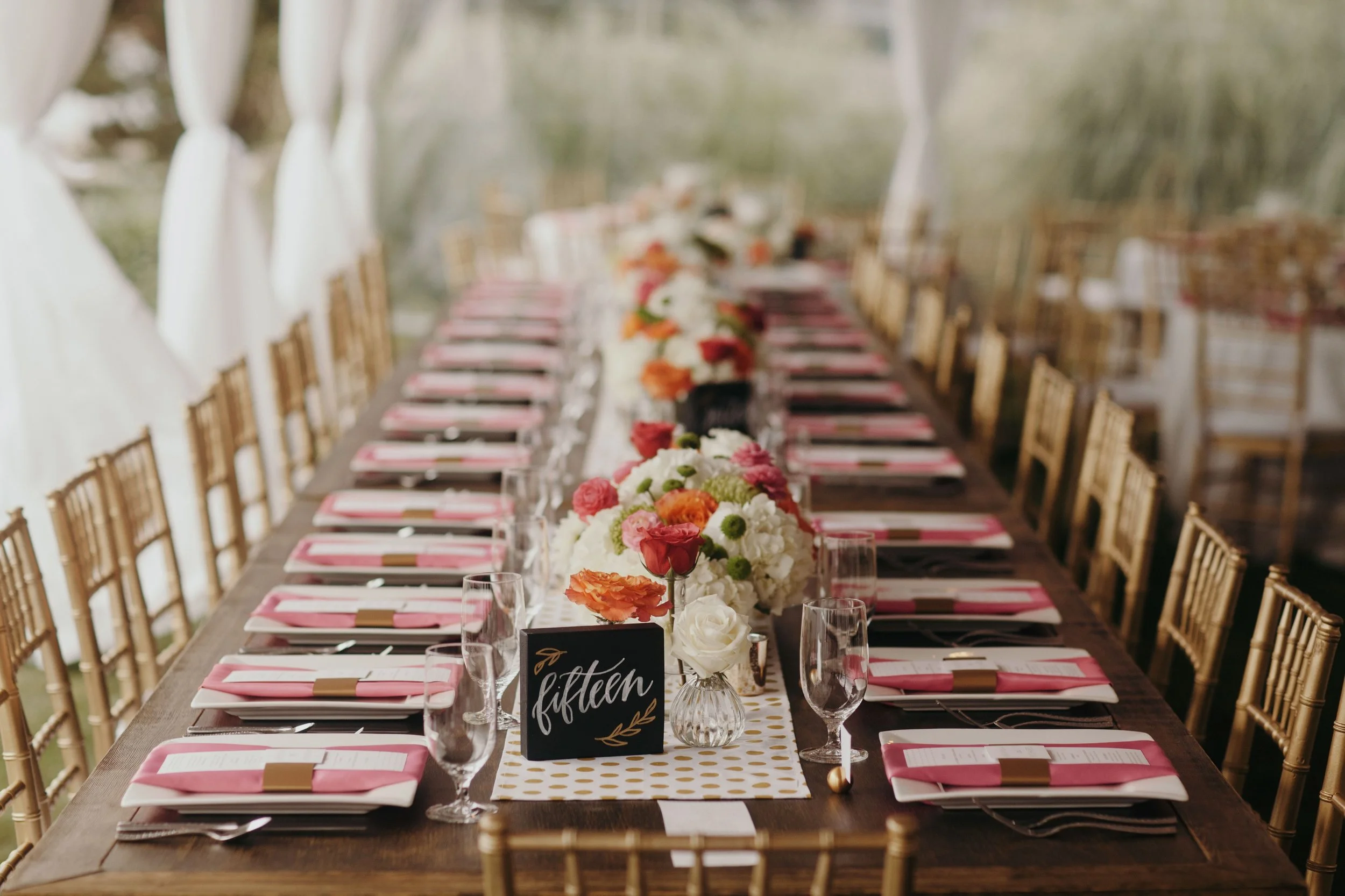 Table Numbers // Photo by Jordan Voth