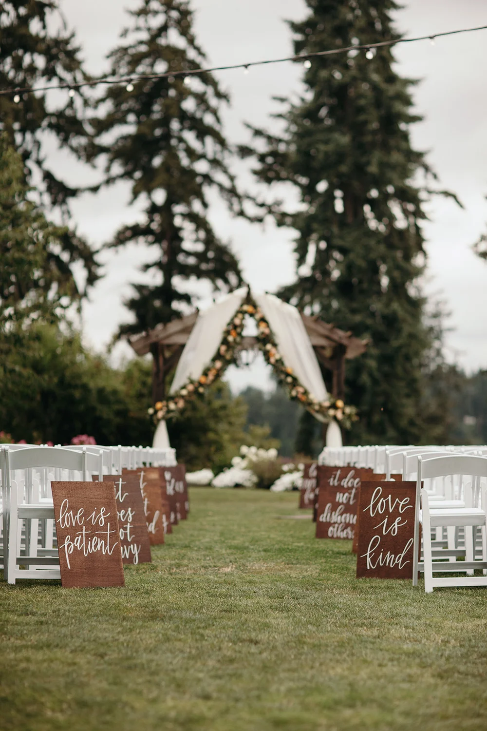 Aisle Signs // Photo by Jordan Voth