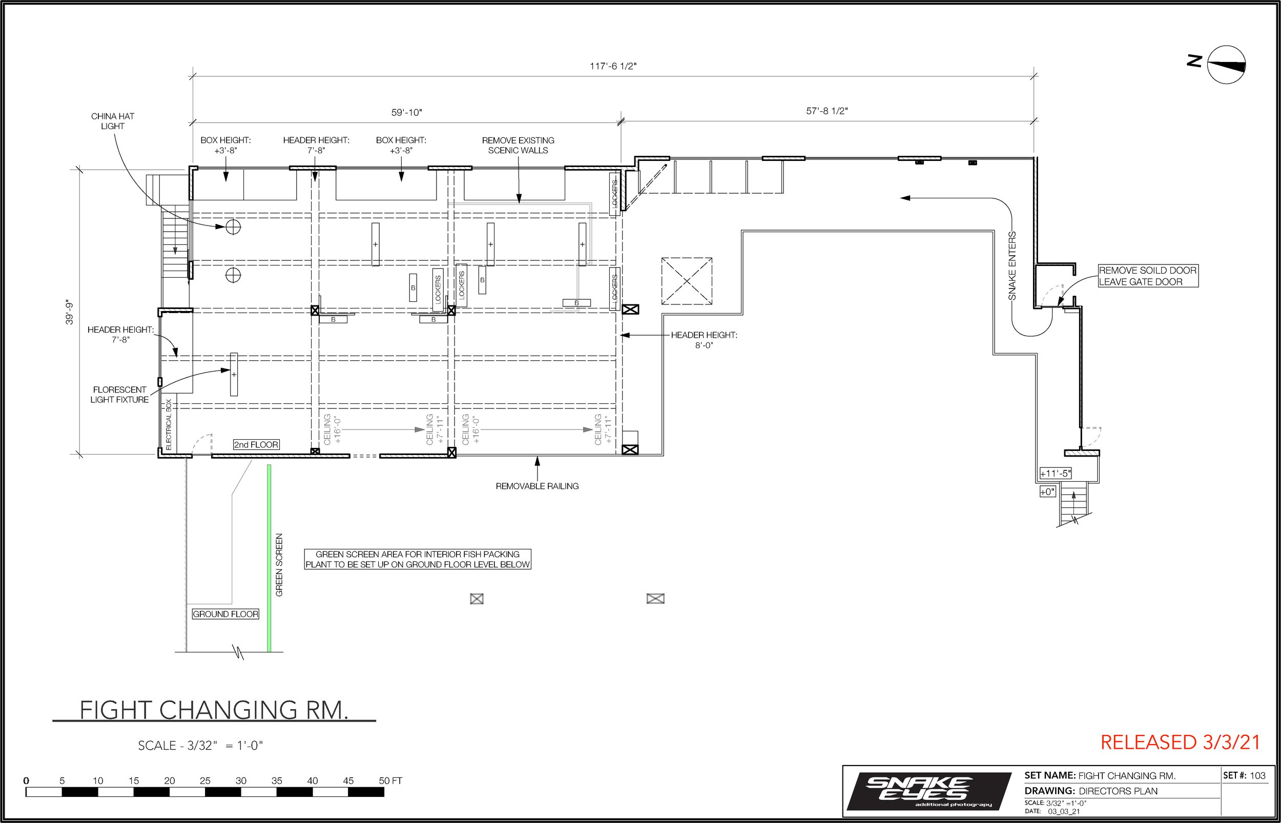 Fight Changing Room_Director Plan