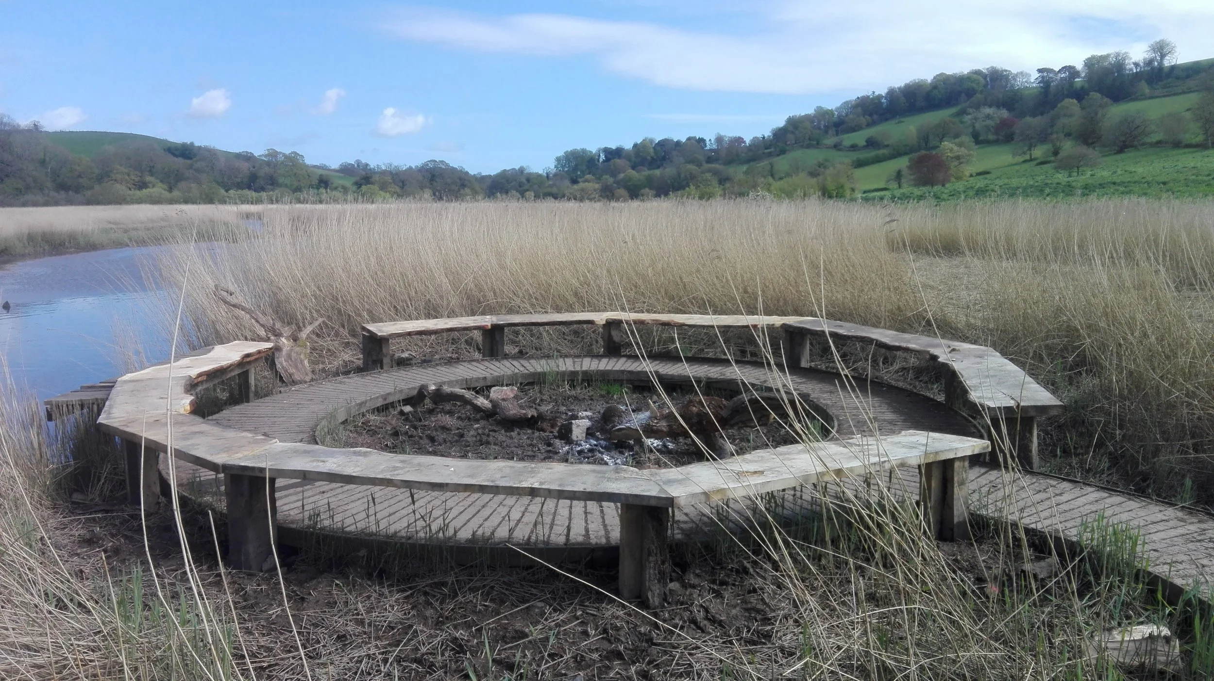 Sharpham bench