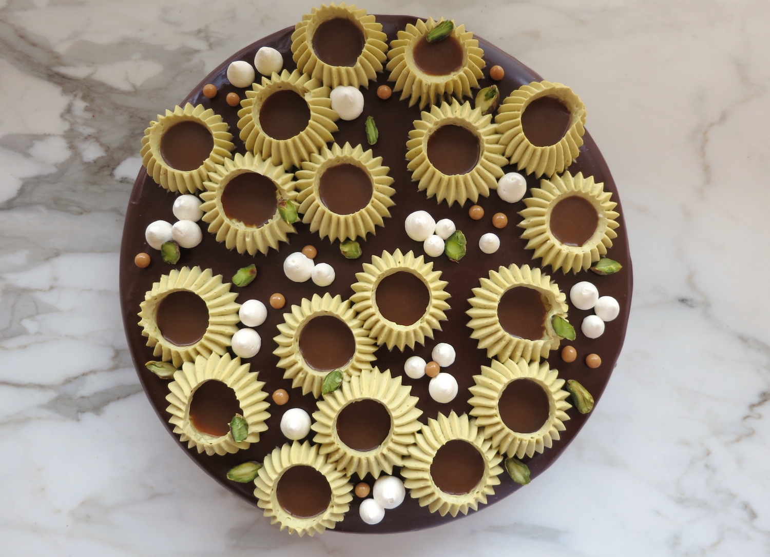 Chocolate Pistachio Cake