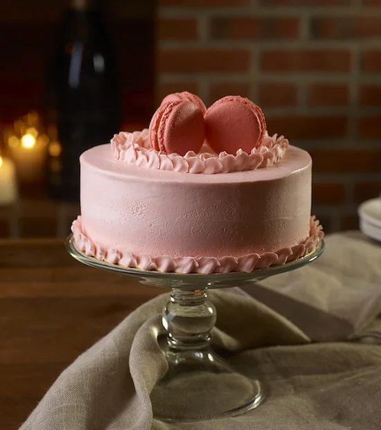 pink gâteau