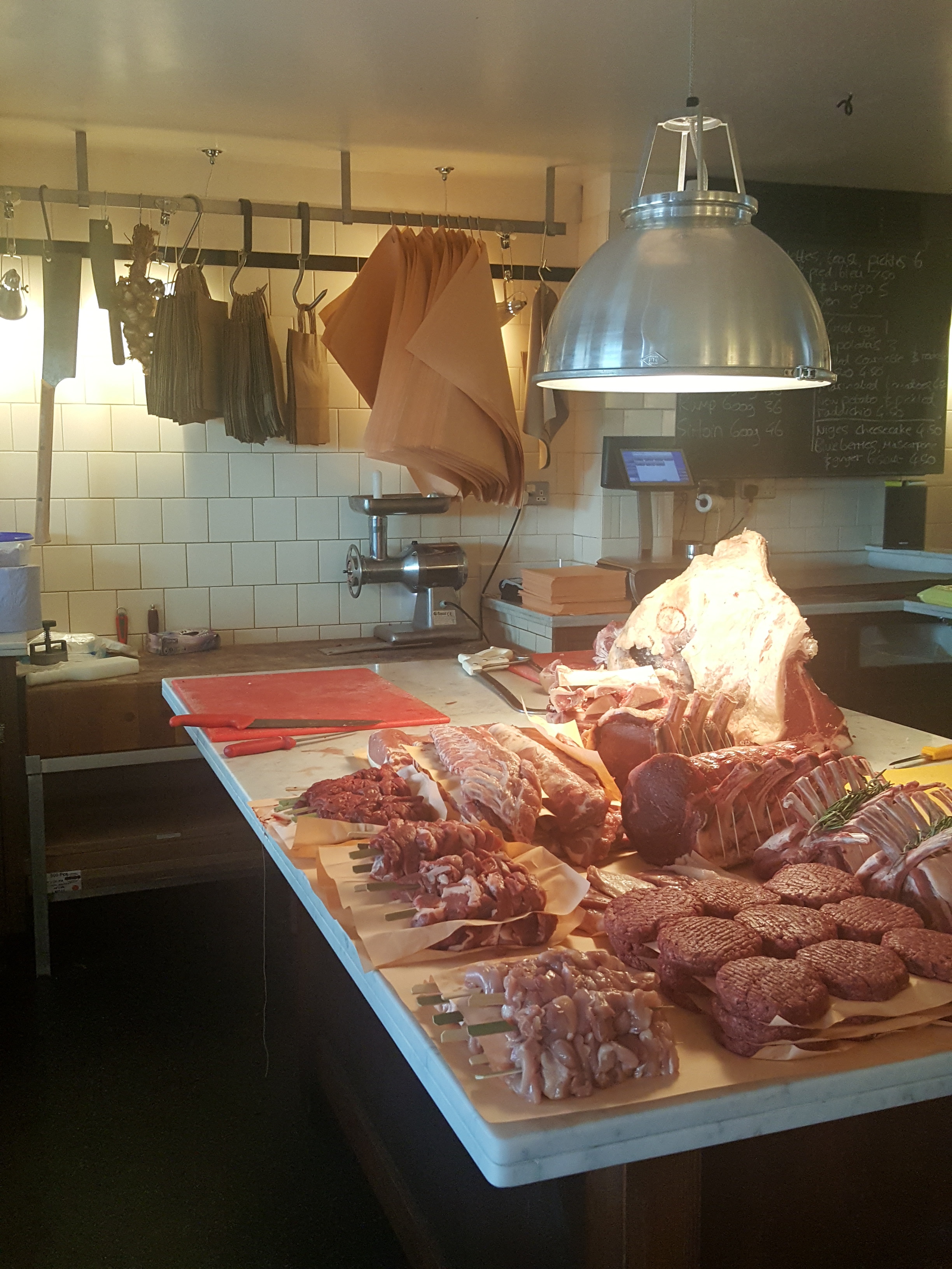 The cutest ever butcher shop in Hackney.