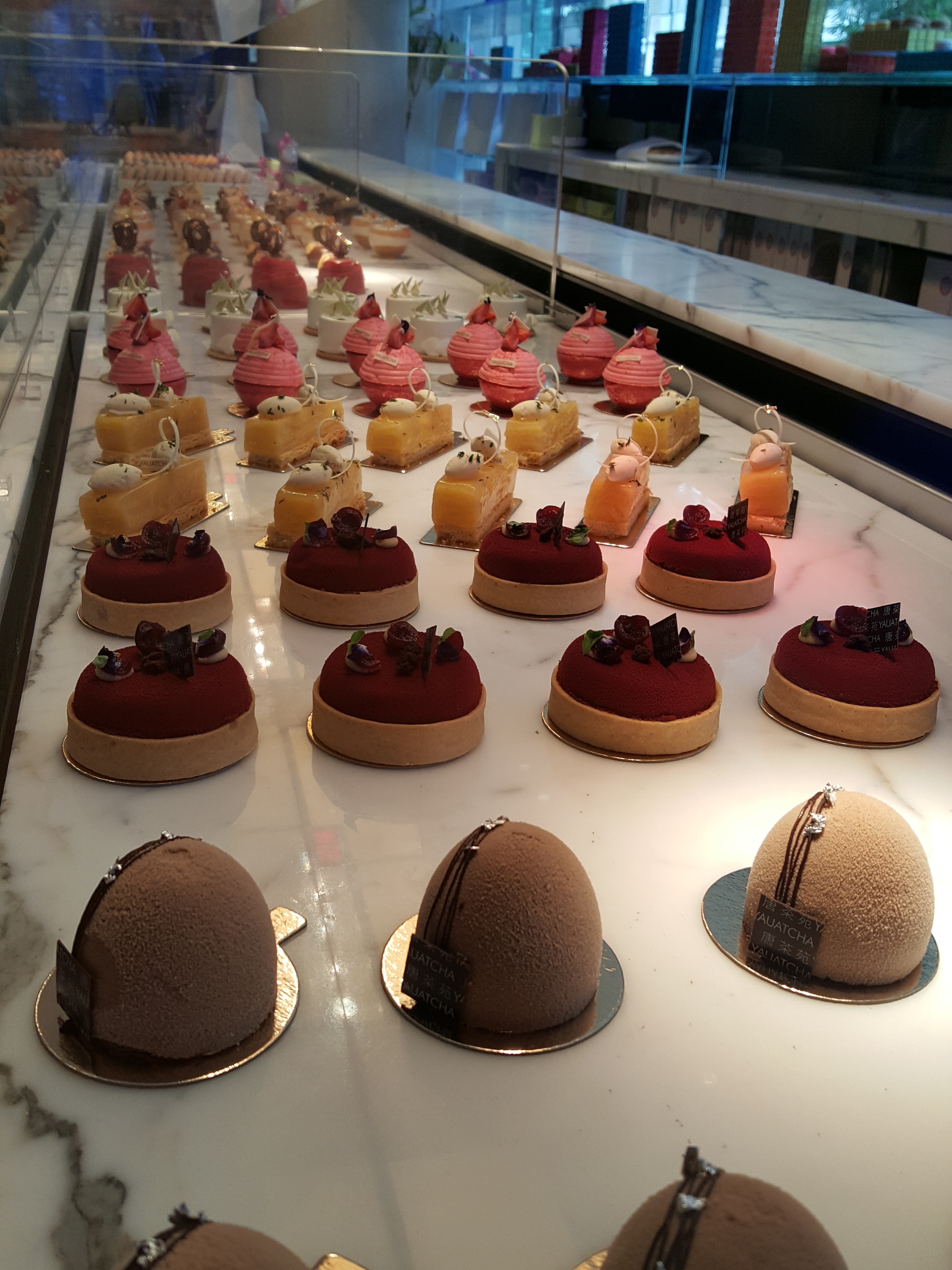 Pure pastry artistry at Yauatcha. And lovely meeting the pastry chef, Sarah Frankland!