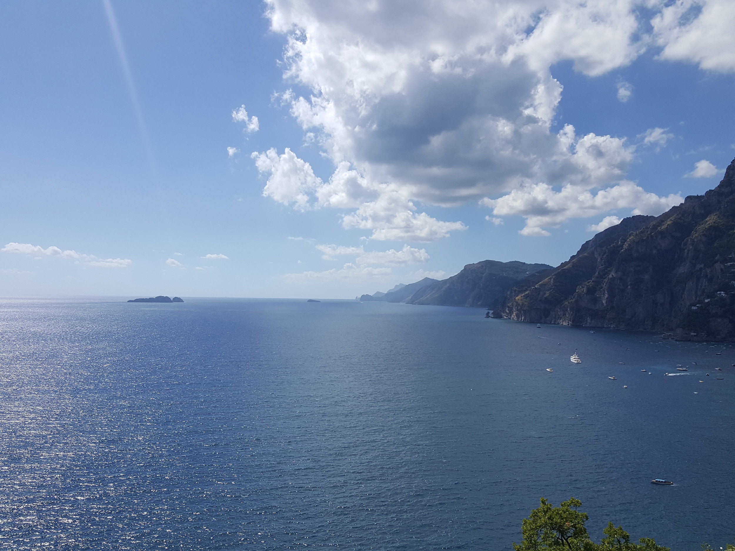 Some blue-ass water along the Amalfi Coast