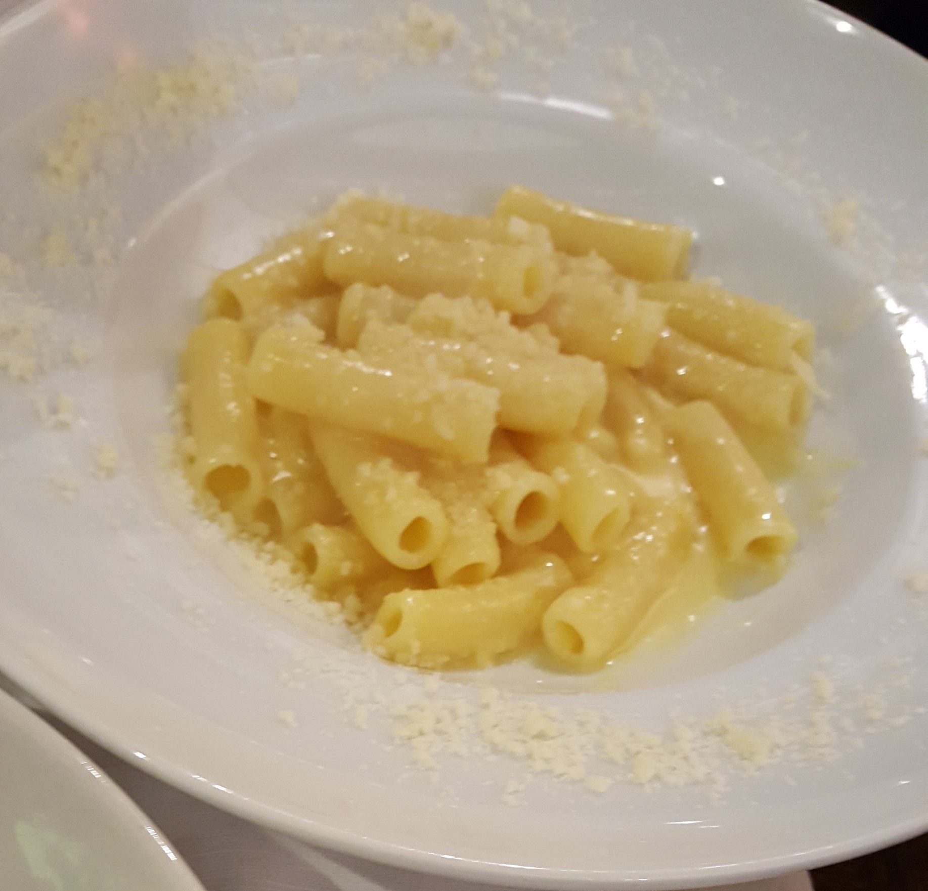 We were greedy and ordered a THIRD pasta! Just butter & parmesan!