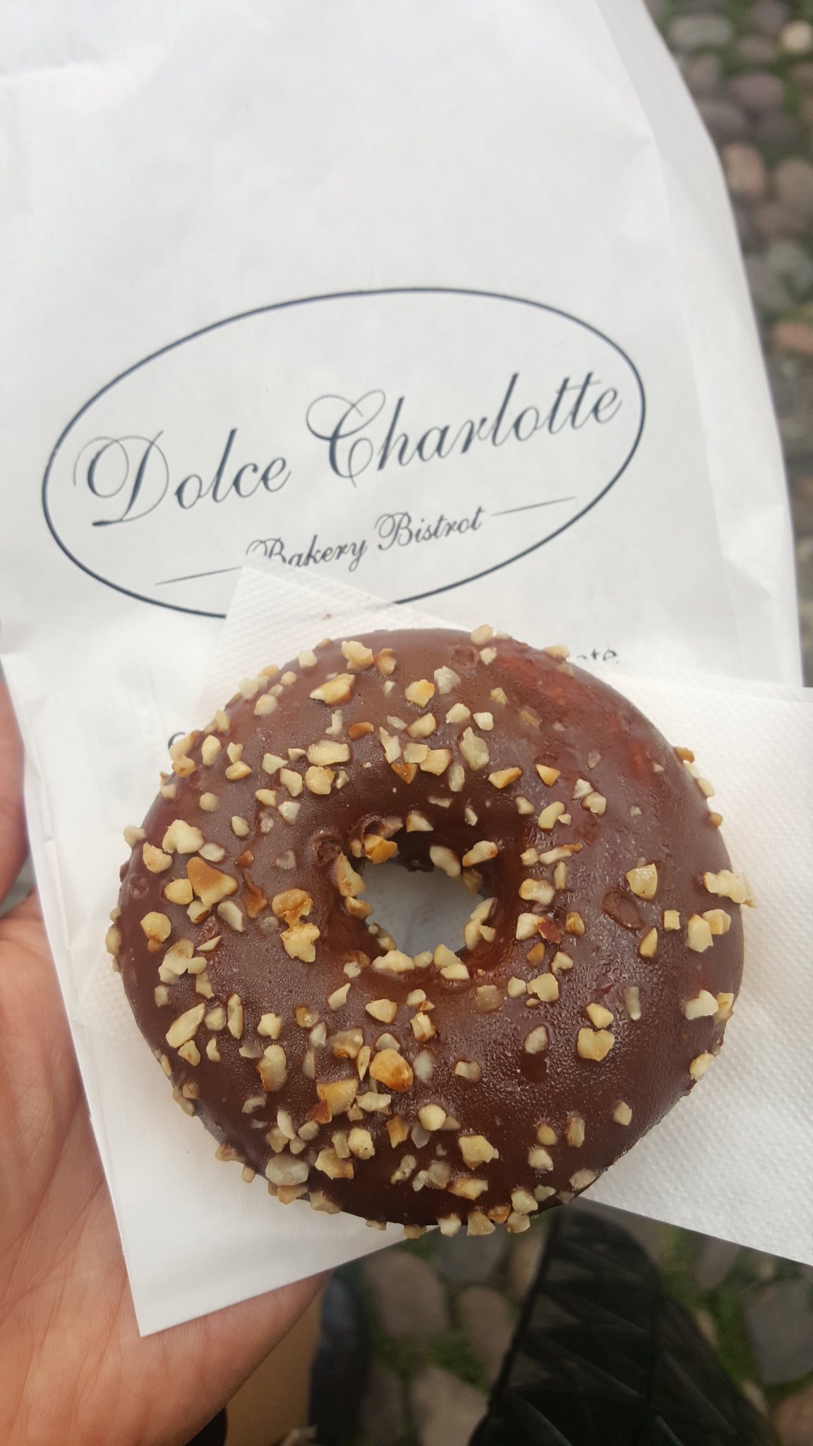 Chocolate ciambella with noccioli!