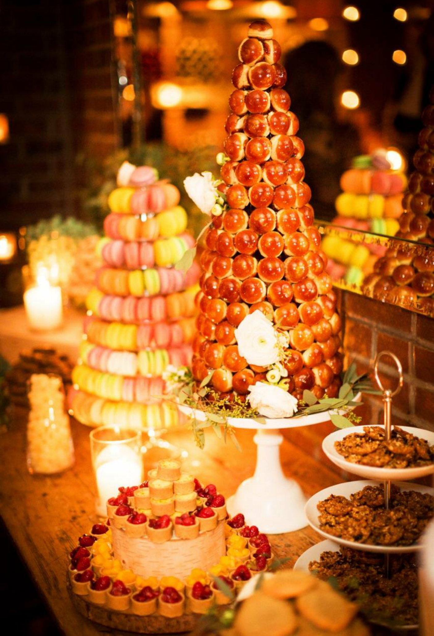wedding dessert buffet