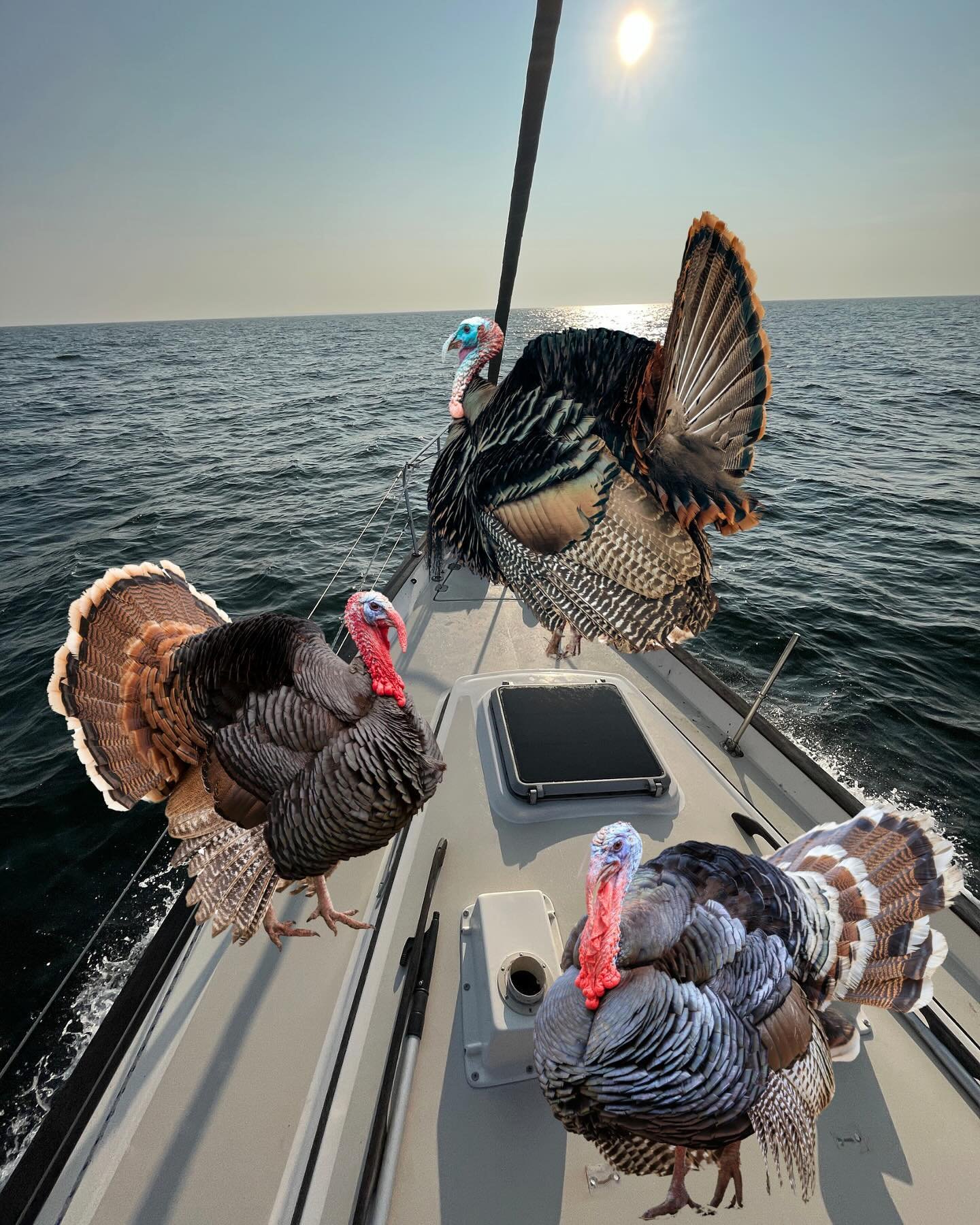 Happy Thanksgiving! We hope you have a great day with friends and family, or even sailing solo if that&rsquo;s more your style 😎🦃⛵️