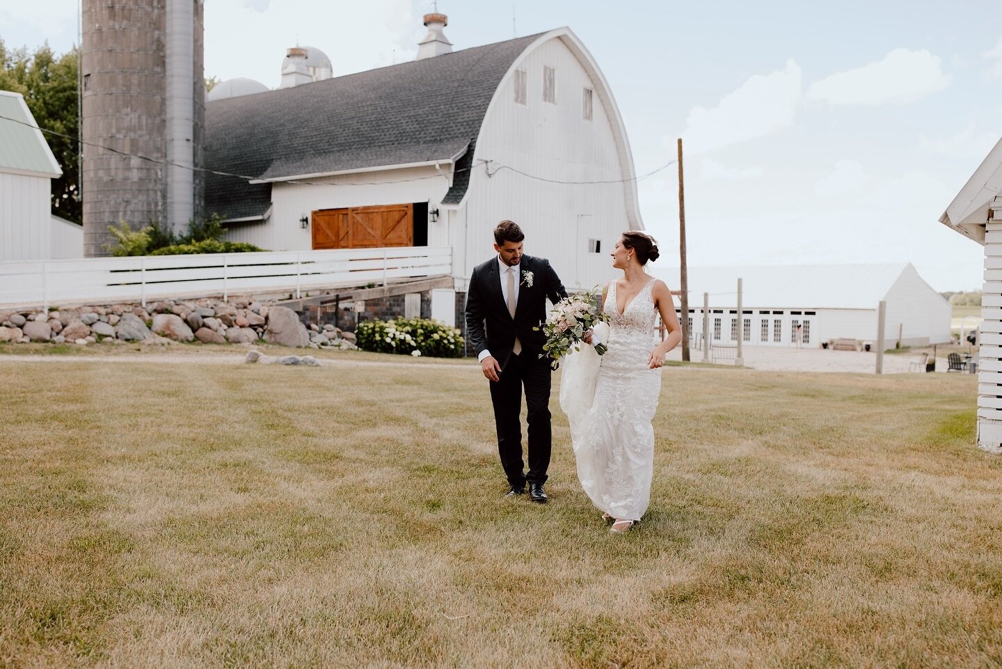 The Cottage Farmhouse is your timeless white barn venue, and we would love to show you around! 🤍 

We have weekend tours available now until our wedding season starts at the end of April&mdash;it&rsquo;s coming up so soon! Snag that weekend tour spo