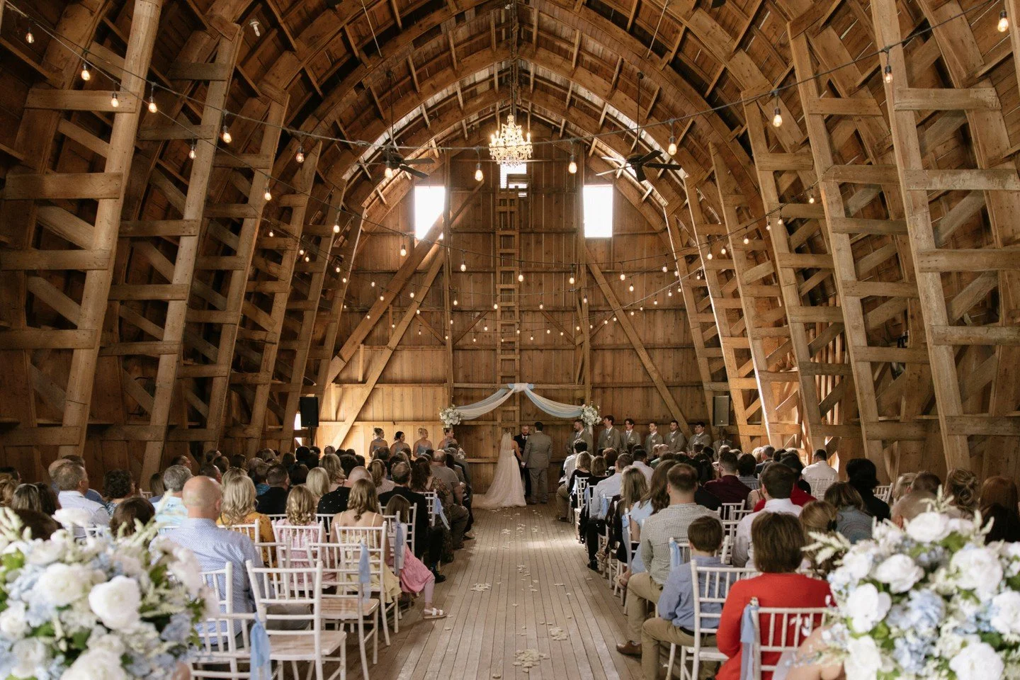 One of the biggest questions we hear from couples planning an outdoor wedding is...

"What happens if it rains?" 🤍

At The Cottage Farmhouse, you never have to sacrifice your vision. Our beautifully restored indoor ceremony space isn't jus