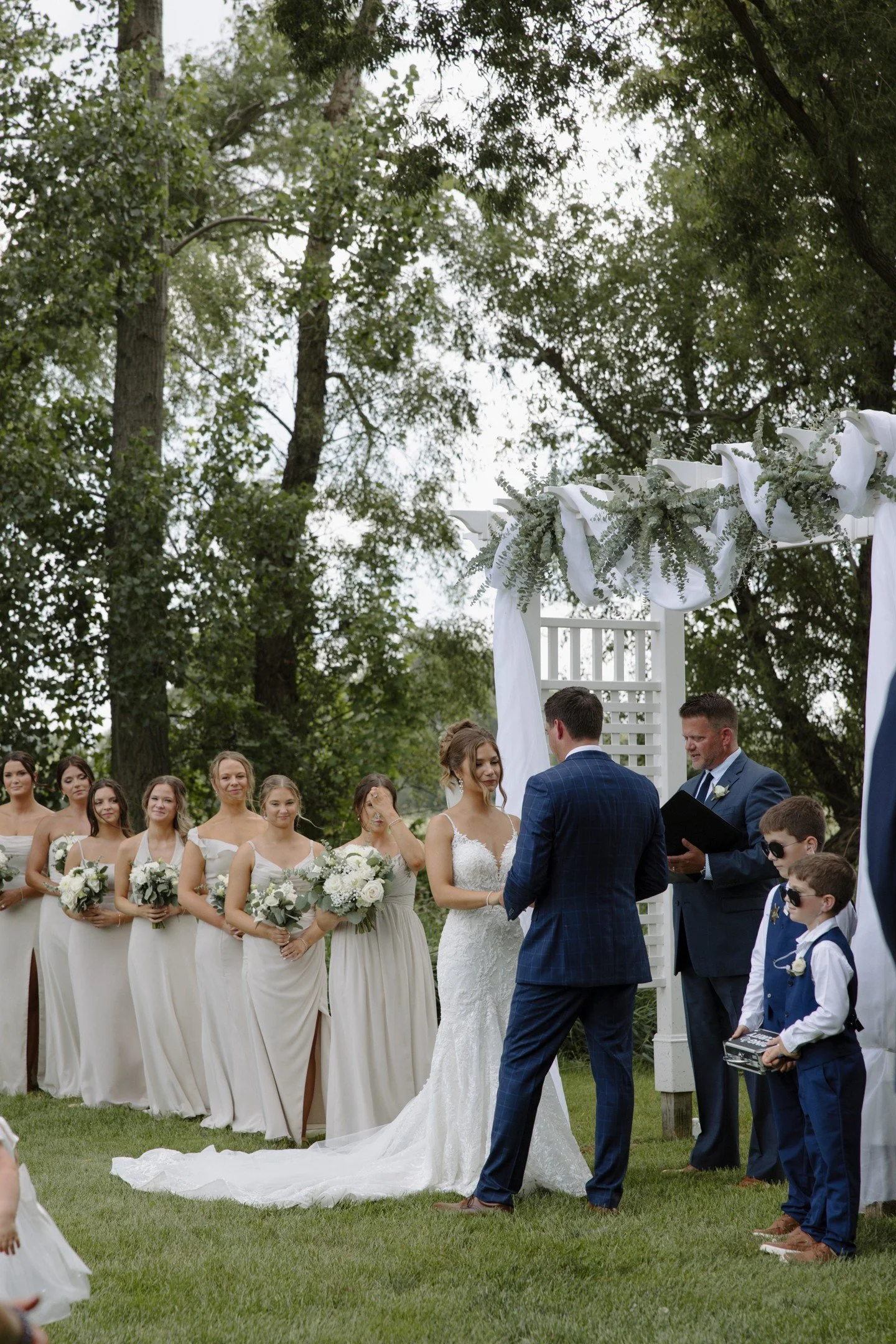A garden wedding isn't just about beautiful flowers.

It's the quiet walk beneath the trees before you say, "I do."
The golden hour that seems to last forever.
The laughter shared over dinner beneath caf&eacute; lights.
The feeling of being