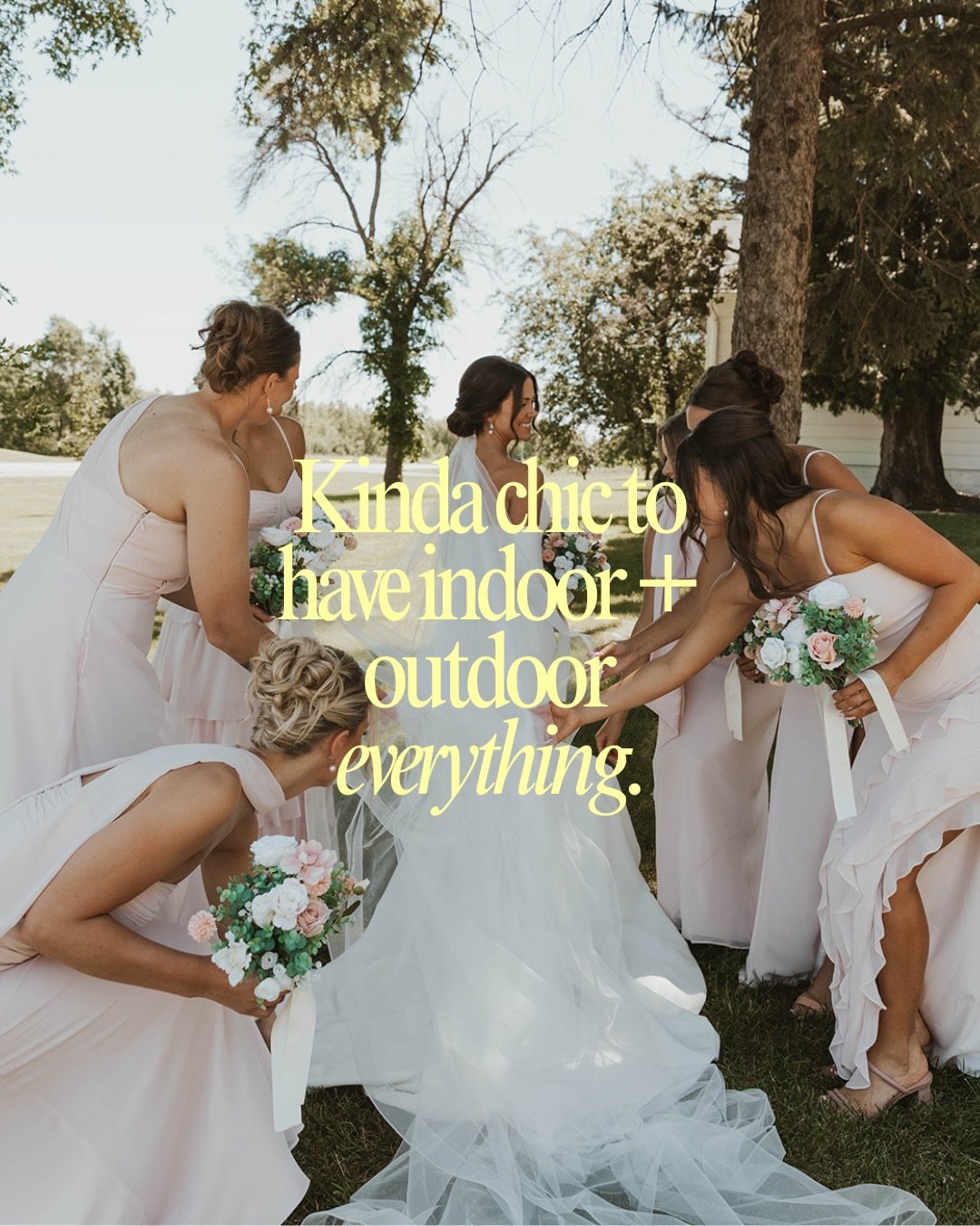 Turns out... &ldquo;kinda chic&rdquo; looks a lot like having a wedding day that actually feels effortless. 🤍

The little details matter. Beautiful spaces, thoughtful planning, transparent pricing, and a team that genuinely cares&mdash;those are the