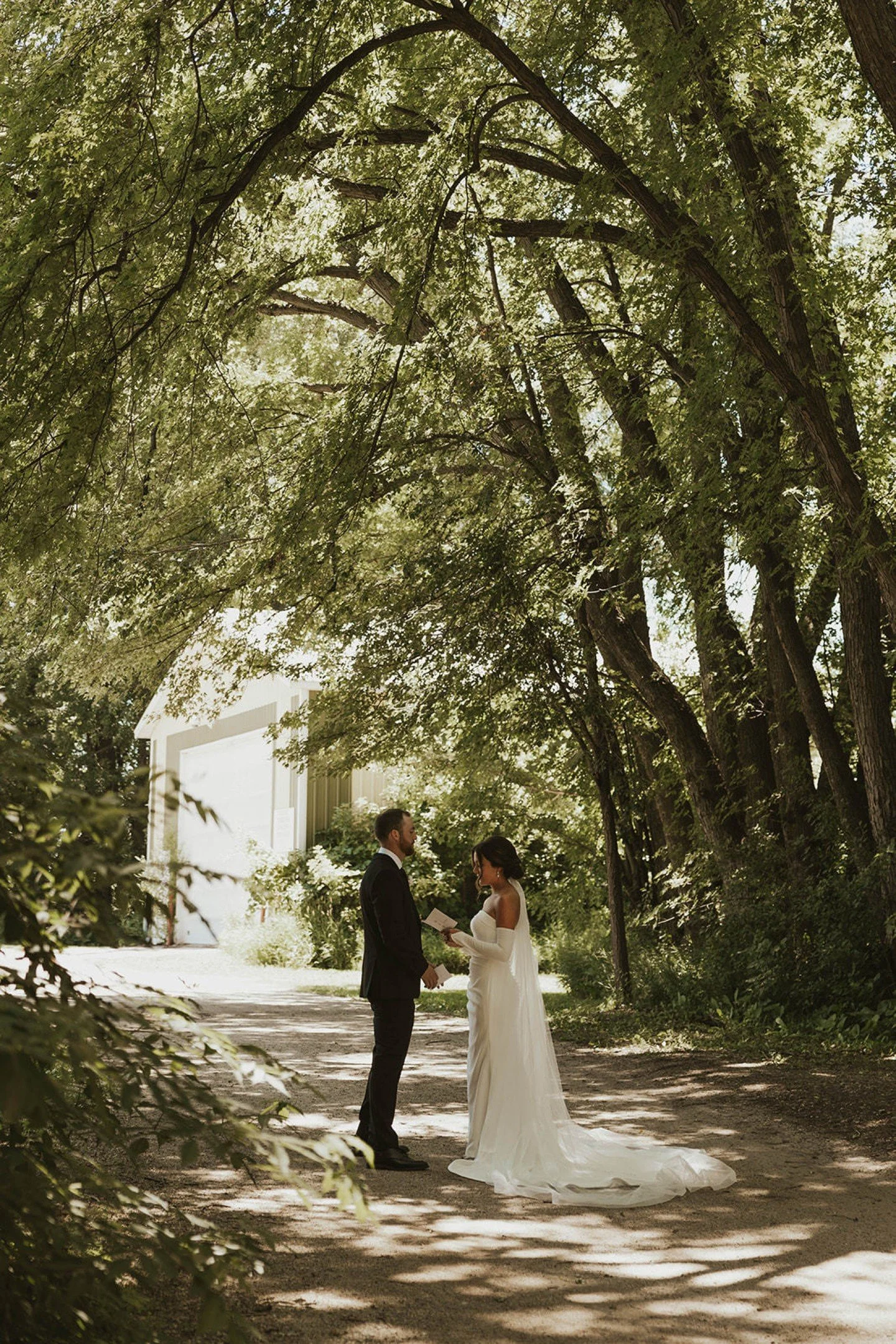 Dreaming of a wedding surrounded by nature?

Imagine saying "I do" tucked among the trees, celebrating beneath glowing caf&eacute; lights, and ending the evening with portraits that feel like they belong in an enchanted storybook.

At The C