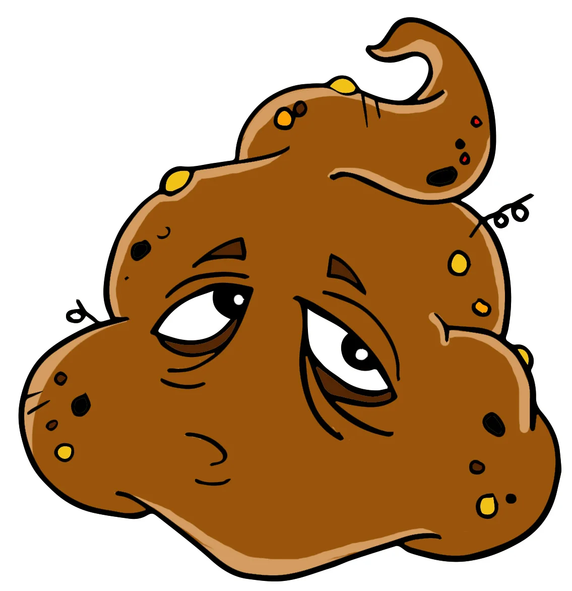 You'd have to be pretty desperate to want to hang out with a guy named Poop Man.