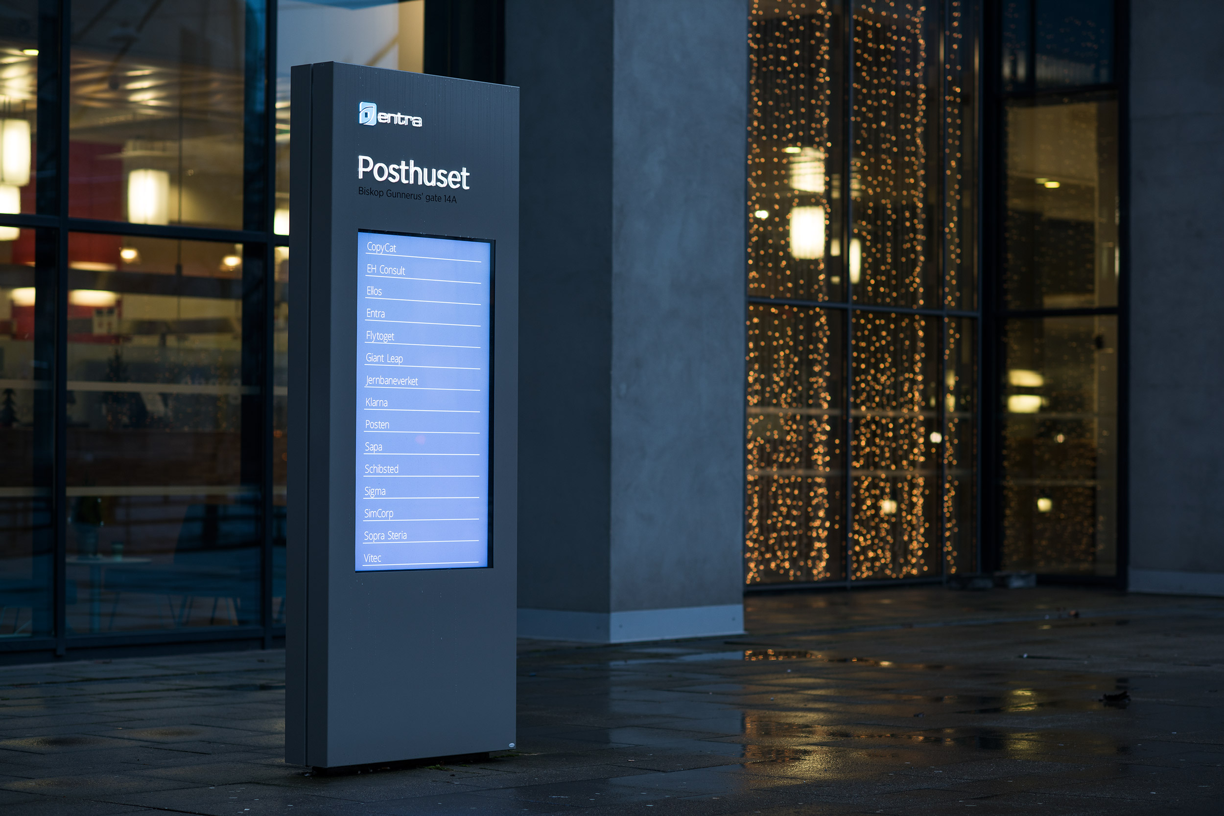 Entra is one of Norway’s leading real estate companies. They are an Industry leader in developing and managing energy efficient buildings, with an portfolio market value of 29 NOK billion. The portfolio consists of flexible and environmentally frien
