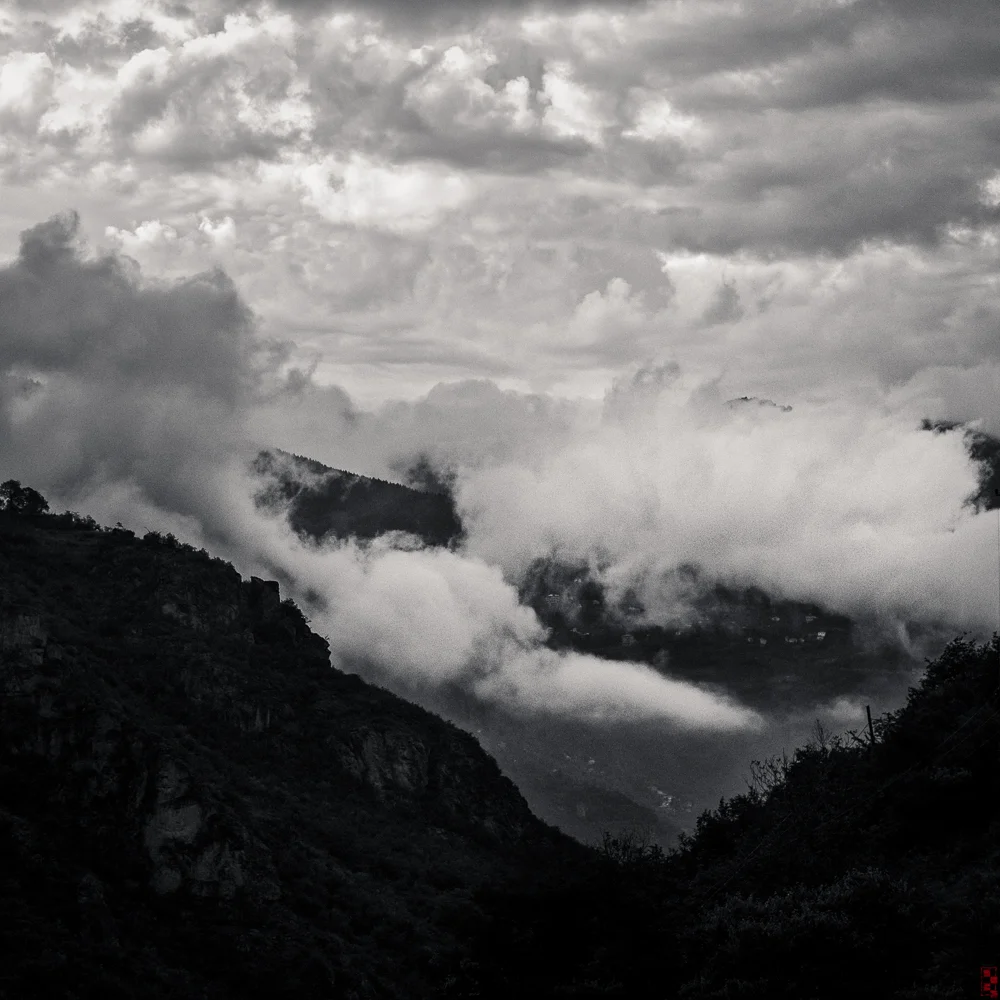 Misty valley, Trabzon, Turkey