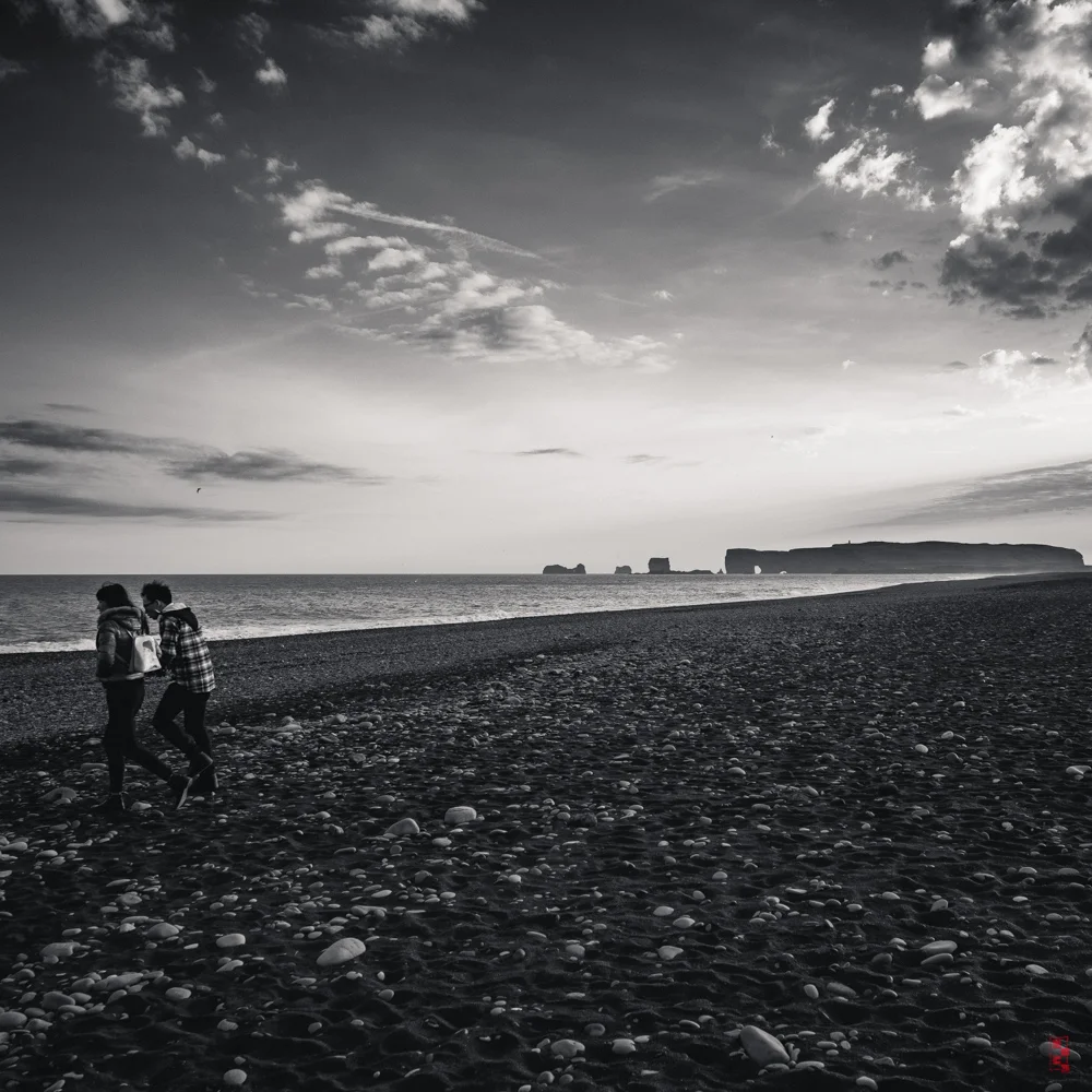 Dyrhólaey from Reynisfjara
