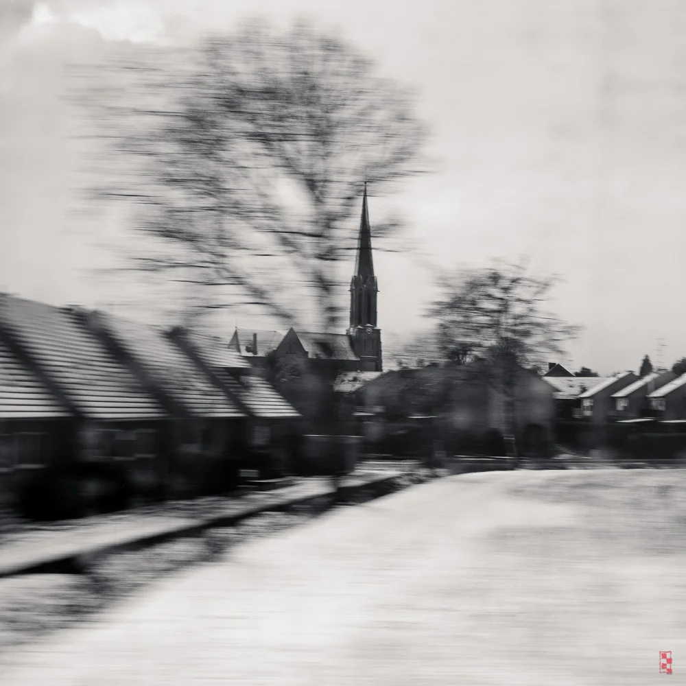 On the train from Dusseldorf to Amsterdam.