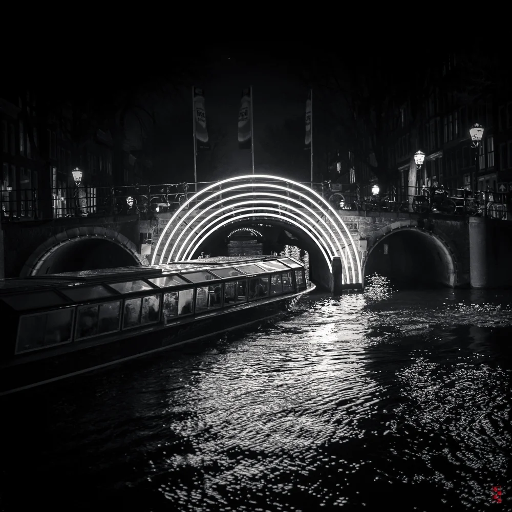 Light show, Amsterdam.